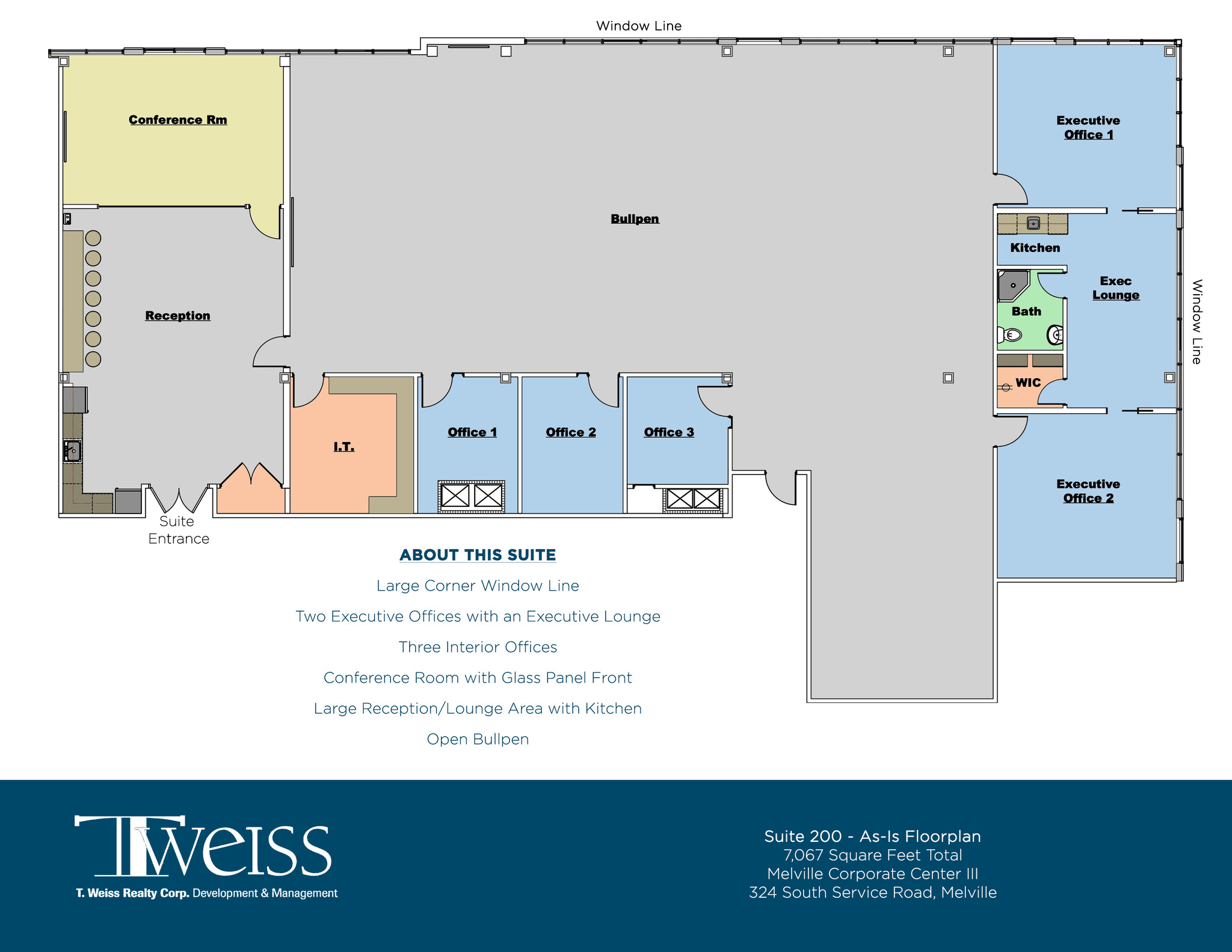324 S Service Rd, Melville, NY à louer Plan d’étage– Image 1 sur 8