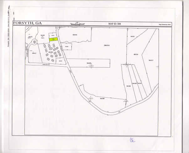 1520 Union Hill Rd, Alpharetta, GA à vendre - Plan cadastral – Image 2 sur 2