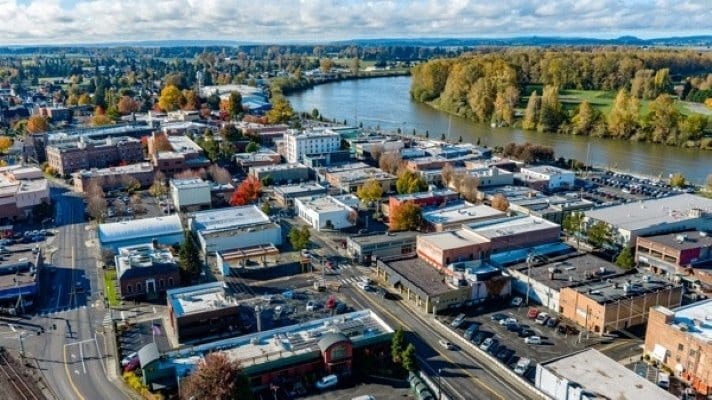 317 S 2nd St, Mount Vernon, WA à vendre - Aérien – Image 3 sur 10