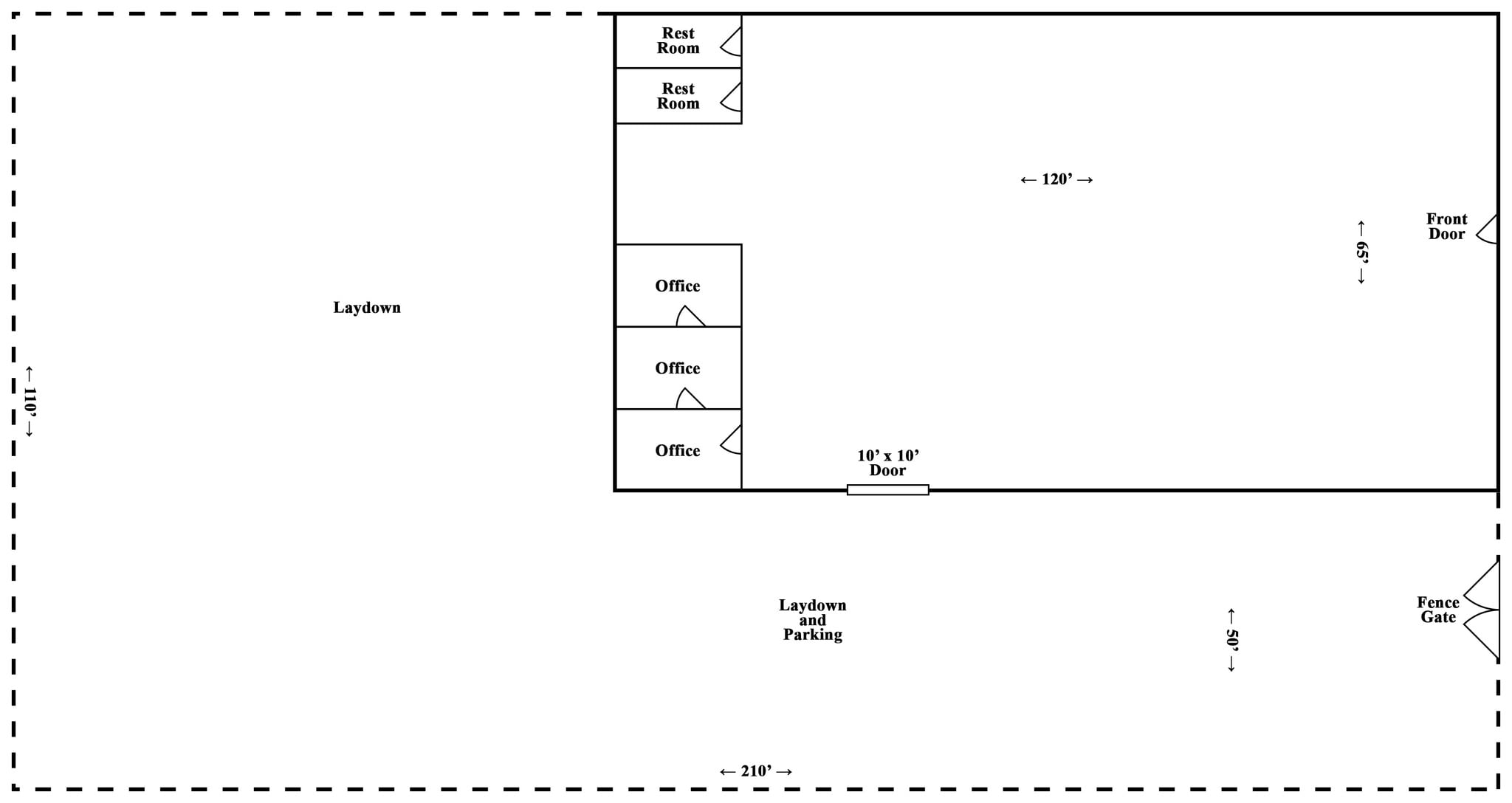 3071 Broadway, Macon-Bibb, GA à vendre Plan d’étage– Image 1 sur 1