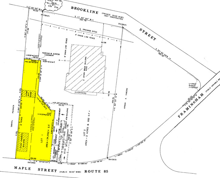 230 Maple St, Marlborough, MA à louer - Plan cadastral – Image 2 sur 4