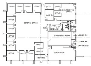 1695-1701 Crossroads Dr, Joliet, IL à louer Plan d’étage– Image 2 sur 2