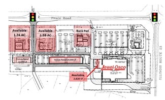 Plus de détails pour W Peace Rd, Sycamore, IL - Local commercial à louer