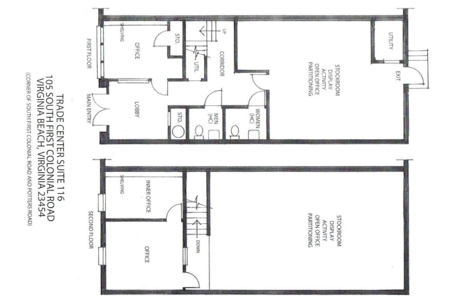 105 S First Colonial Rd, Virginia Beach, VA 23454 - Lot 116 -  - Plan d’étage - Image 1 of 21