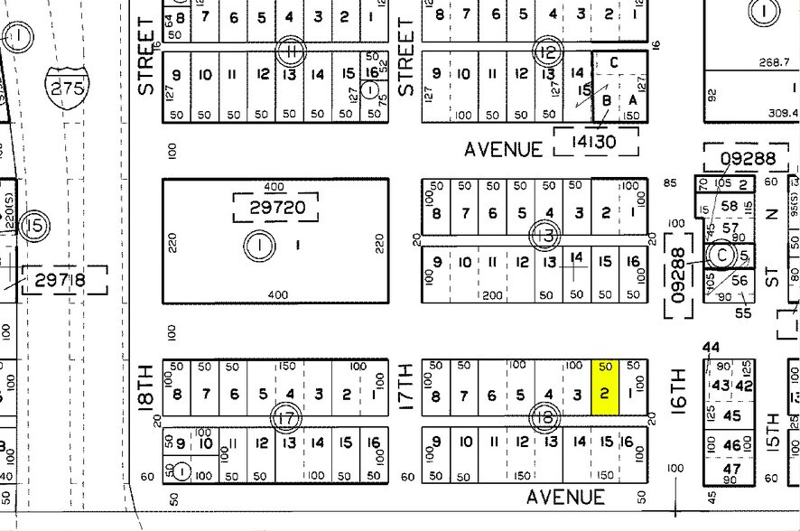 1614 Central Ave, Saint Petersburg, FL à louer - Plan cadastral – Image 2 sur 2