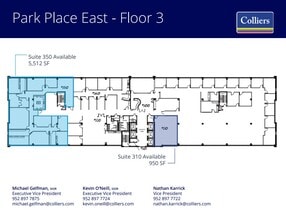 5775 Wayzata Blvd, Saint Louis Park, MN à louer Plan d’étage– Image 1 sur 1