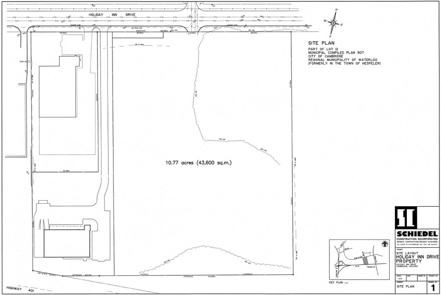 310 Holiday Inn Dr, Cambridge, ON à vendre - Plan de site – Image 1 sur 1
