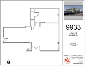 9933 Lawler Ave, Skokie, IL à louer Plan d’étage– Image 1 sur 4