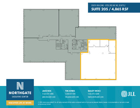 115 NE 100th St, Seattle, WA à louer Plan d’étage– Image 2 sur 2