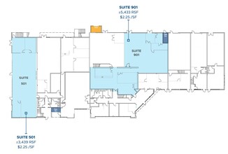 11839-11855 Sorrento Valley Rd, San Diego, CA à louer Plan d’étage– Image 1 sur 1