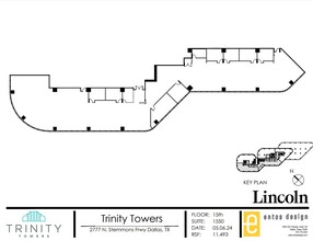 2777 N Stemmons Fwy, Dallas, TX à louer Plan d’étage– Image 1 sur 1