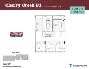 3131 S vaughn Way, Aurora, CO à louer Plan d’étage– Image 1 sur 2