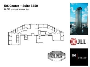 80 S 8th St, Minneapolis, MN à louer Plan d’étage– Image 1 sur 1