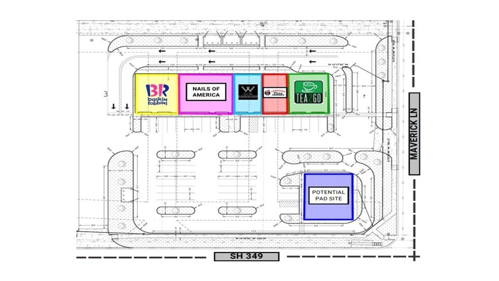 6900 N State Highway 349, Midland, TX à louer - Plan de site – Image 3 sur 4