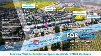 Plus de détails pour 400-450 Gateway Dr, Dixon, CA - Local commercial à louer