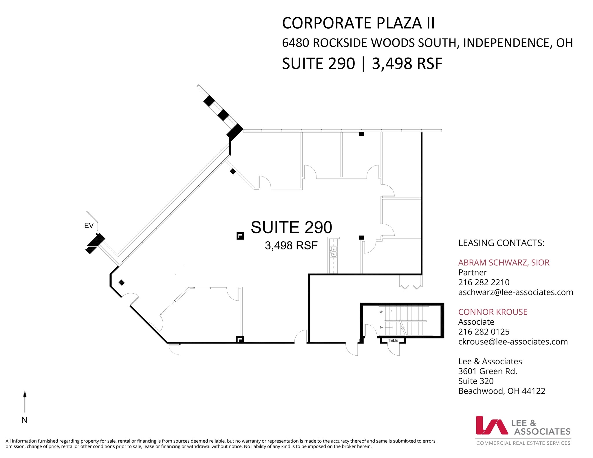 6480 Rockside Woods Blvd, Independence, OH à louer Plan de site– Image 1 sur 1