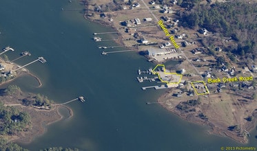 1742 Back Creek Rd, Seaford, VA - Vue aérienne vue de carte