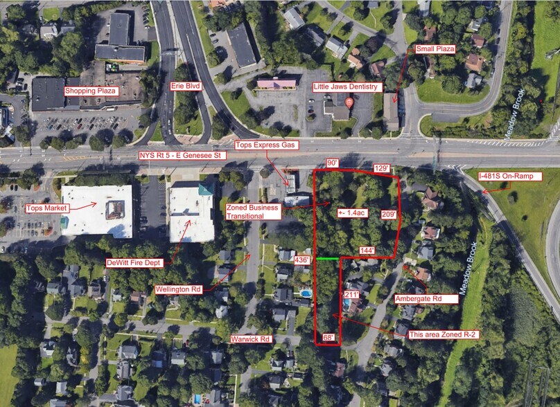 4604-4615 E Genesee St, Dewitt, NY à vendre - Plan de site – Image 3 sur 3