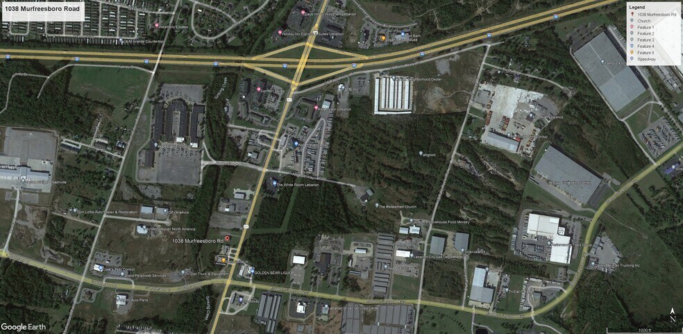 1038 Murfreesboro Rd, Lebanon, TN à louer - Photo de l’immeuble – Image 3 sur 7