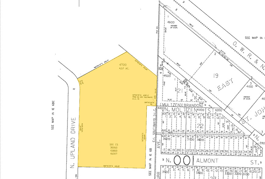 7605-7615 N Upland Dr, Portland, OR à louer - Plan cadastral – Image 3 sur 6