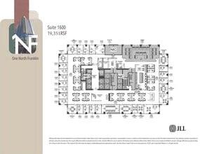 1 N Franklin St, Chicago, IL à louer Plan d’étage– Image 1 sur 13