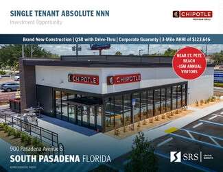 Plus de détails pour 900 Pasadena Ave S, Saint Petersburg, FL - Local commercial à vendre
