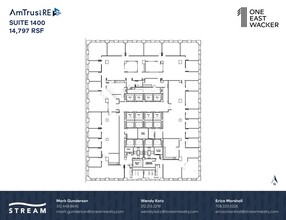 1 E Wacker Dr, Chicago, IL à louer Plan d’étage– Image 1 sur 1