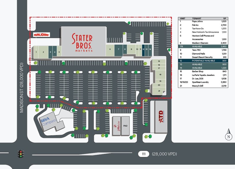 81106 Hwy 111, Indio, CA à louer - Plan de site – Image 2 sur 12