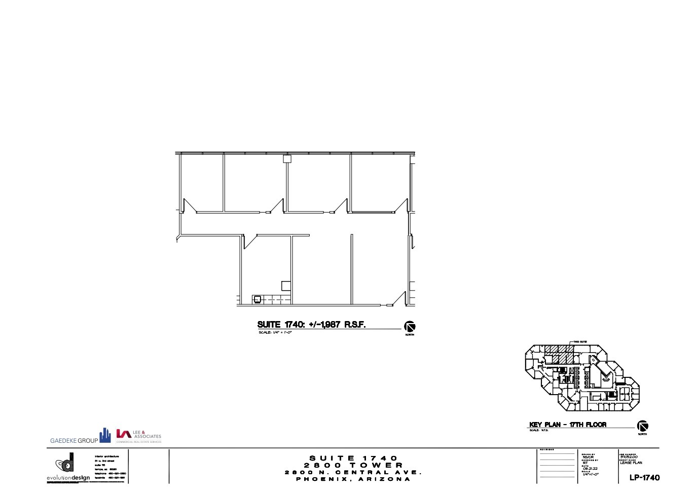 2800 N Central Ave, Phoenix, AZ à louer Plan d’étage– Image 1 sur 1