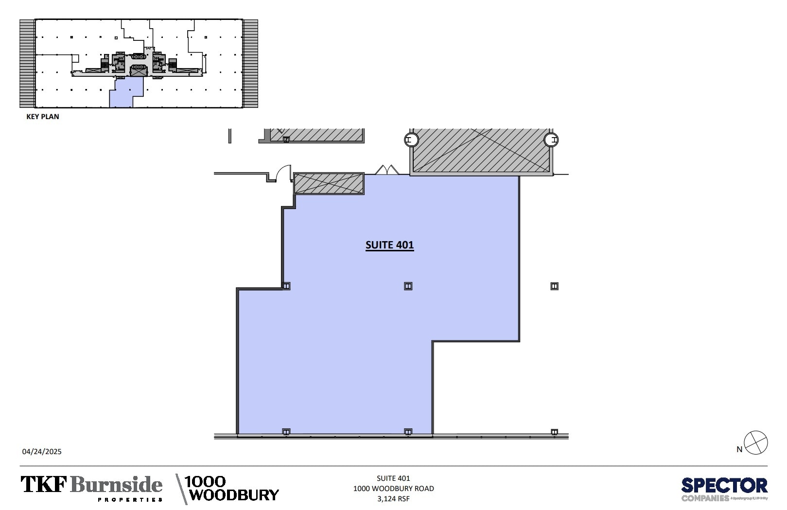 1000 Woodbury Rd, Woodbury, NY à louer Plan d’étage– Image 1 sur 1
