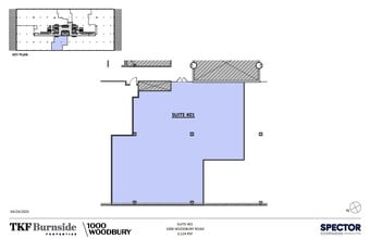 1000 Woodbury Rd, Woodbury, NY à louer Plan d’étage– Image 1 sur 1