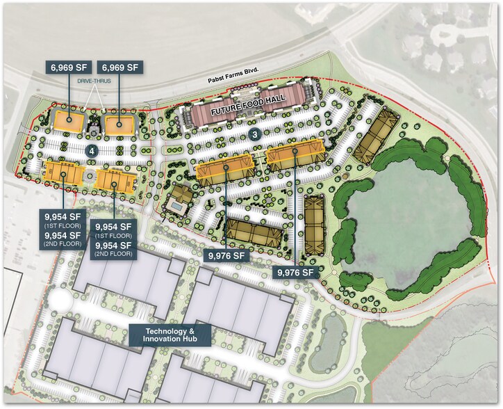 1750 Pabst Farms Blvd, Oconomowoc, WI à louer - Plan de site – Image 2 sur 3