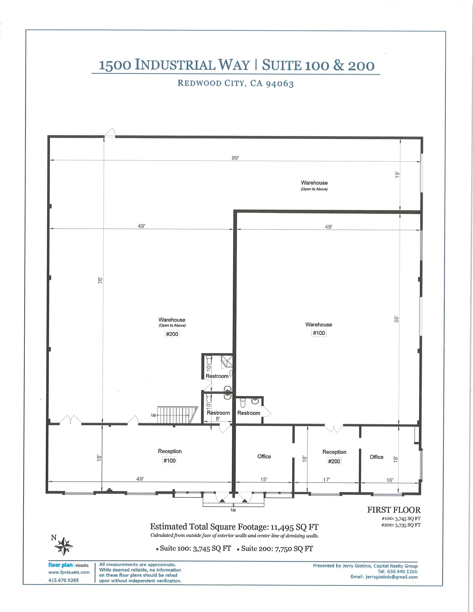 1500 Industrial Way, Redwood City, CA à louer Plan de site– Image 1 sur 12