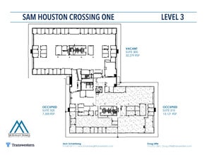 10343 Sam Houston Park Dr, Houston, TX à louer Plan d’étage– Image 1 sur 1