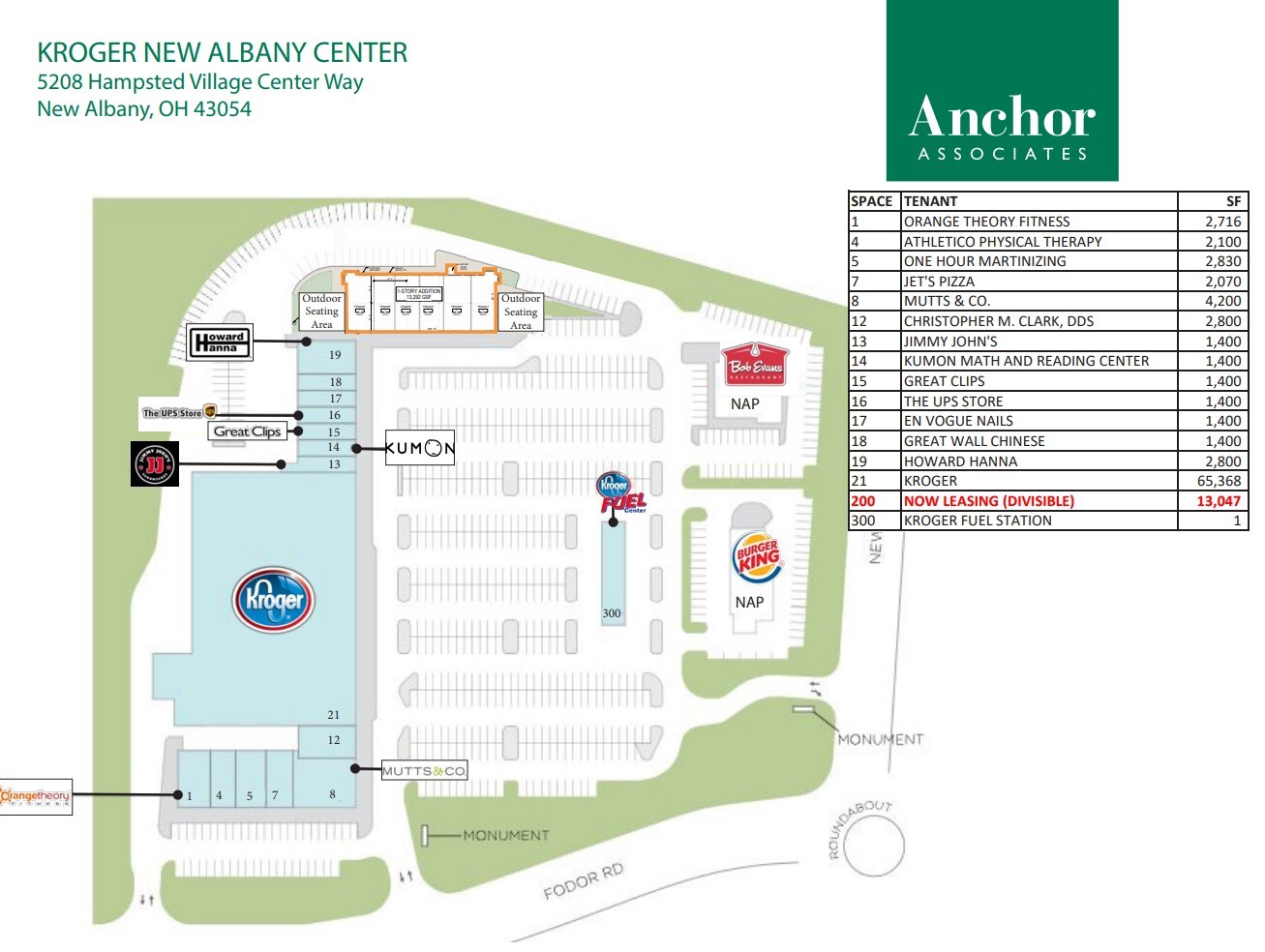 Hampsted Village Center Way, New Albany, OH à louer Plan de site– Image 1 sur 1