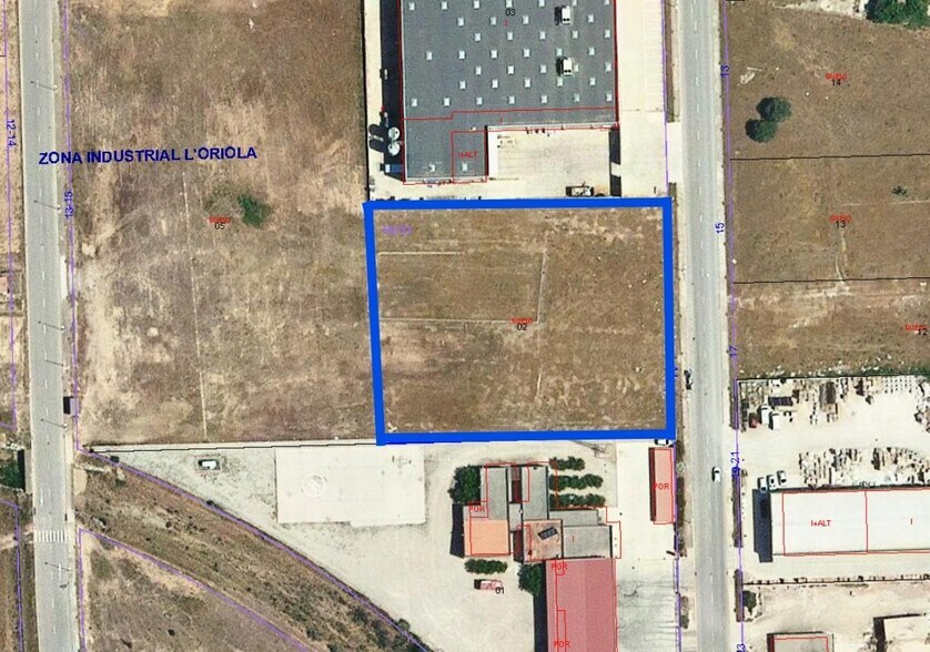Terrain dans Amposta, Tarragona à vendre - Plan cadastral – Image 3 sur 3