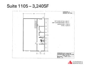 5829 W Sam Houston Pky N, Houston, TX à louer Plan d’étage– Image 1 sur 1