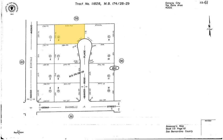 1906 Quaker Ridge Pl, Ontario, CA à louer - Plan cadastral – Image 2 sur 3