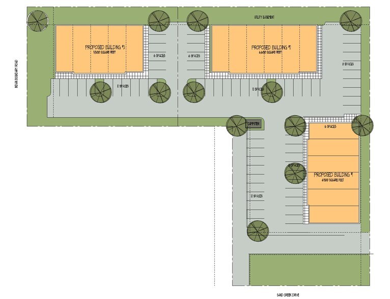 473 Sand Creek Drive North Dr, Chesterton, IN à louer - Plan de site – Image 2 sur 3