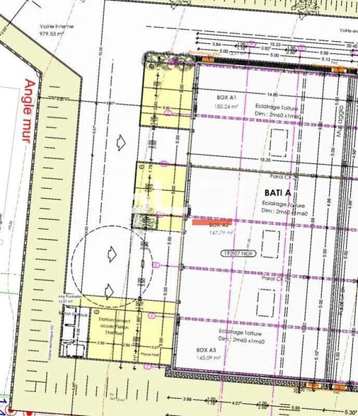Local d’activités dans Pommiers à louer - Plan d’étage – Image 3 sur 3