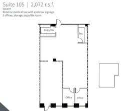 2020 Camino Del Rio N, San Diego, CA à louer Plan d’étage– Image 1 sur 1