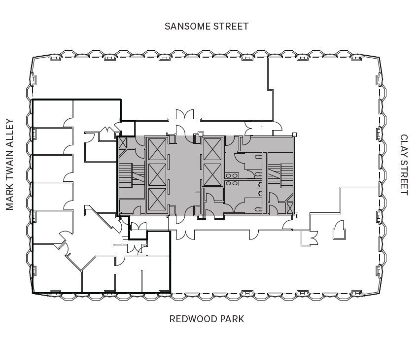 505 Sansome St, San Francisco, CA à louer Plan d’étage– Image 1 sur 1