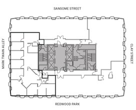 505 Sansome St, San Francisco, CA à louer Plan d’étage– Image 1 sur 1