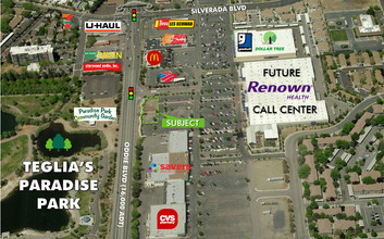 2400 Oddie Blvd, Sparks, NV - VUE AÉRIENNE  vue de carte - Image1