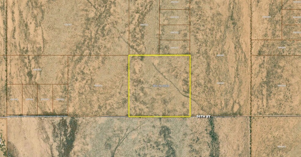 N 56th St, Salome, AZ à vendre - Plan cadastral – Image 2 sur 4