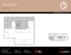 11100 Wayzata Blvd, Minnetonka, MN à louer Plan d’étage– Image 1 sur 1