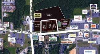 Plus de détails pour Gilbert Ferry Rd & Covington Ave, Attalla, AL - Terrain à vendre