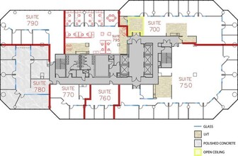 18100 Von Karman Ave, Irvine, CA à louer Plan d’étage– Image 2 sur 14