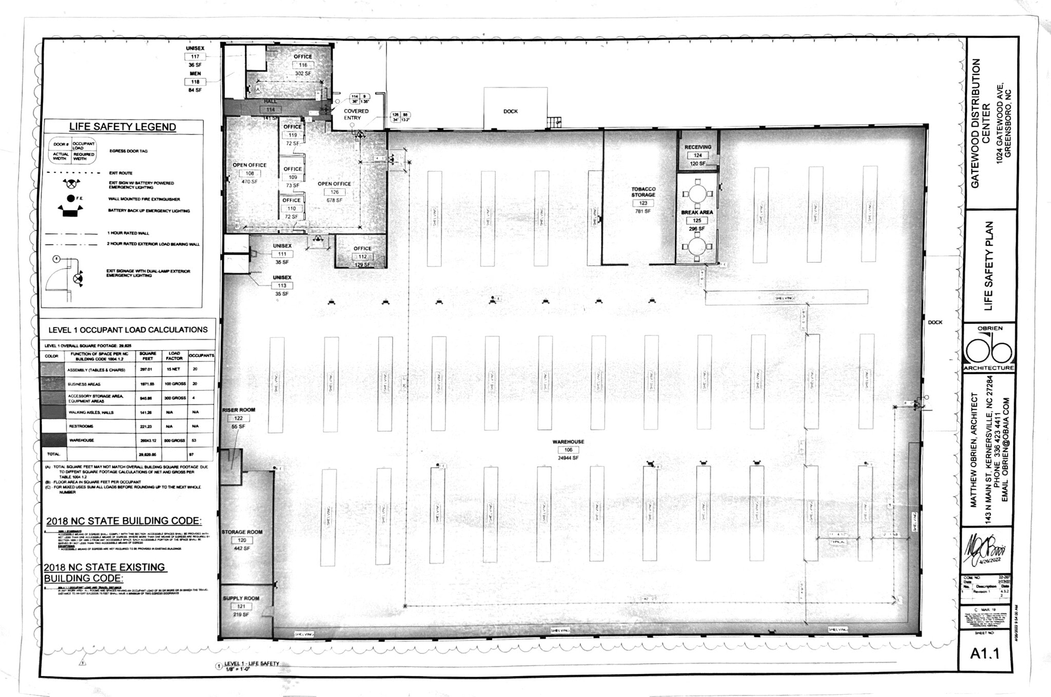 1024 Gatewood Ave, Greensboro, NC à louer Plan d’étage– Image 1 sur 1