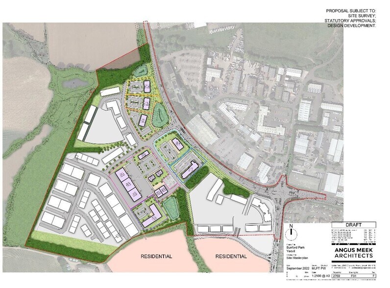 Watercombe Ln, Yeovil à vendre - Plan de site – Image 2 sur 2